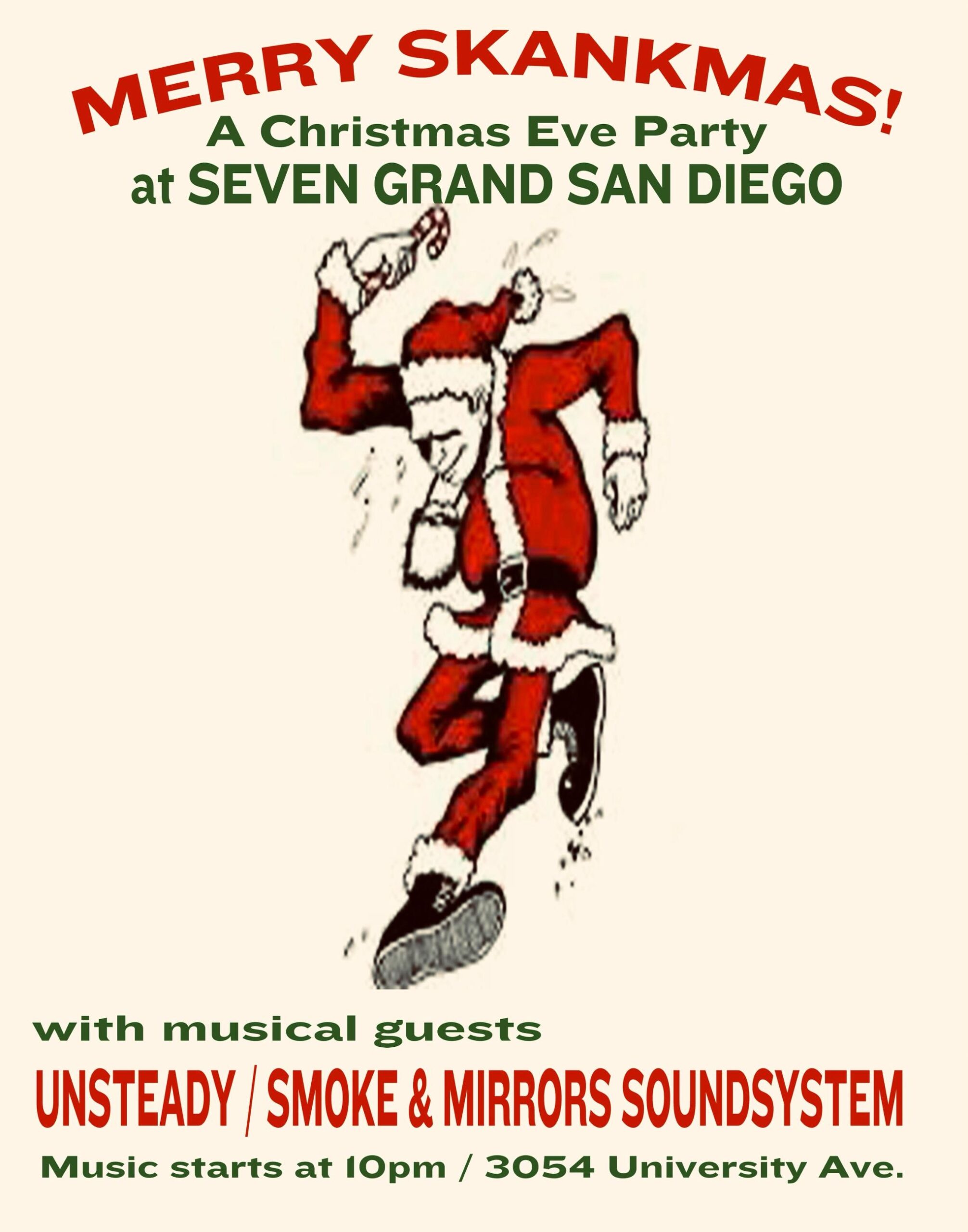 Smoke & MIrrors Soundsystem at Seven Grand Dec. 24, 2022